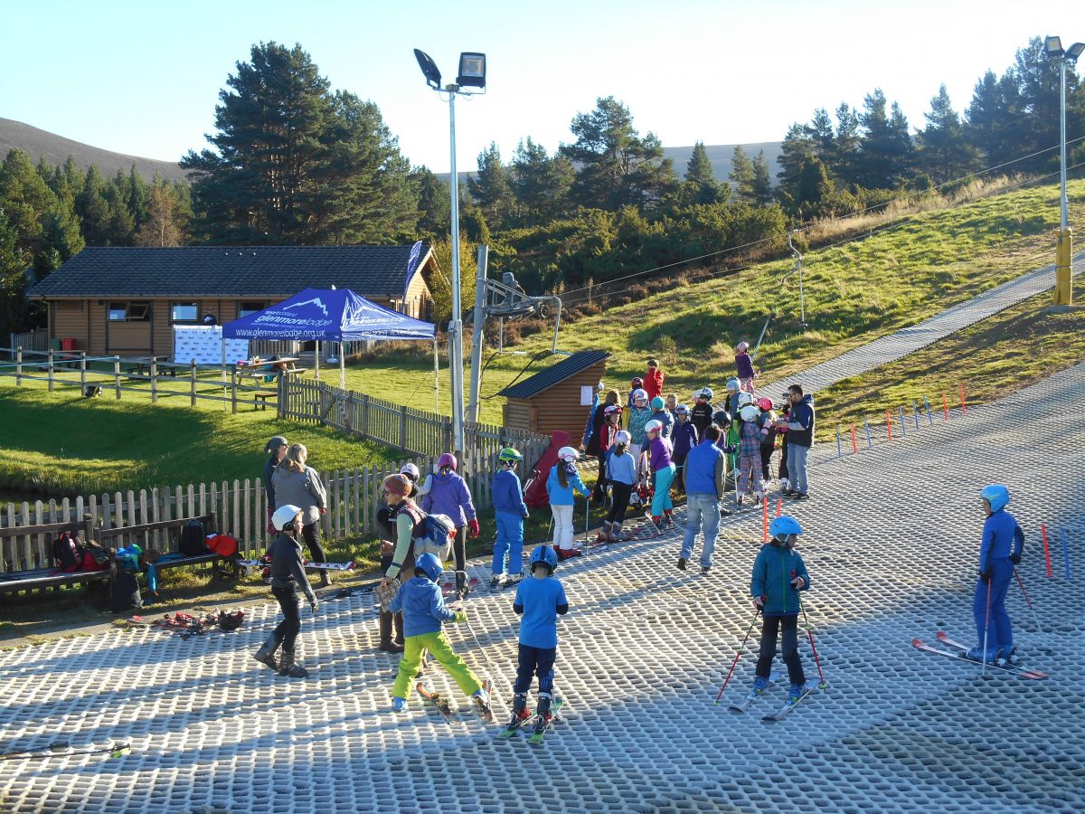 Dry Ski Slope Glenmore Lodge